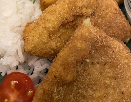 Rántott sajt jázmin rízs